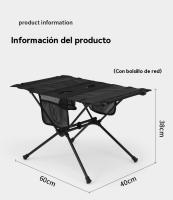 Mesa de camping al aire libre parrilla familiares party Portátil multifunción - details 3