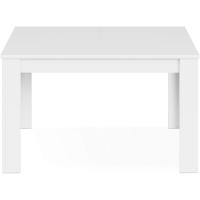 Mesa de Comedor Extensible de Madera Blanca Estilo Canadiense 140 a 190cm Ancho 90 Altura 78 - details 32