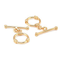 Anillo redondo de latón de Color dorado de 18K, cierre de palanca circular O, cierres de conexión para pulsera, suministros para fabricación de joyas, accesorios Diy - details 50