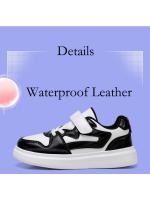 Zapatos de marca para niños, moda para chicas, zapatos deportivos de cuero impermeables, zapatos de tenis para niños, zapatos antideslizantes para correr al aire libre - details 5
