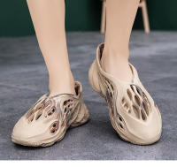 Padre-hijo zapatos camuflaje agujero zapatos primavera y verano nueva pareja zapatos de playa bolsa cabeza hueco casual sandalias hombres - details 19
