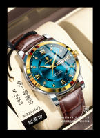 Reloj de hombre con correa suiza nueva, reloj luminoso con calendario doble - details 13