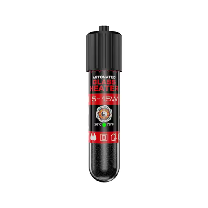 Varilla calefactora sumergible de 5/10/15W, calentador de acuario de temperatura constante USB, Mini varilla calefactora automática de bajo nivel de agua para pecera - 1