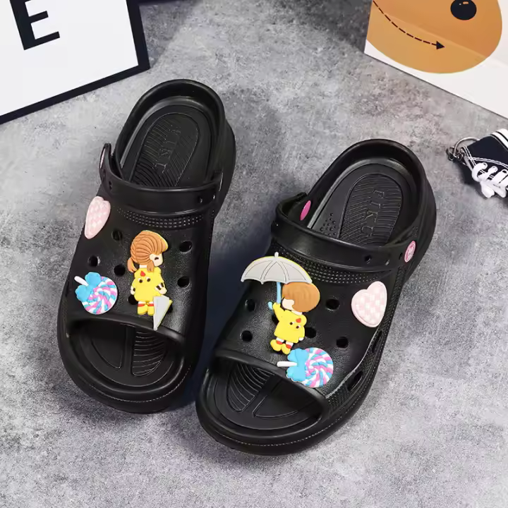 Summer Women Sandals Classic Clogs Slippers Garden Shoes Casual Beach Shoes Home - 1