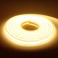 Tira de luces LED COB regulable para decoración exterior, cinta Flexible de luz FOB, resistente al agua, 220V, 360Leds/M RA 90, alto brillo, 3000K, 4000K, 6000K - details 5