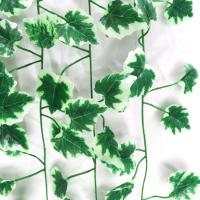 1 pieza 2M decoración del hogar guirnalda de hojas artificiales plantas vid follaje falso enredadera corona de hiedra verde - details 4
