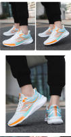 Nueva tendencia de moda, zapatos para correr versátiles, zapatos pegajosos y geniales, zapatos deportivos iguales para hombres y mujeres, zapatos casuales transpirables de malla de seda de hielo. - details 6