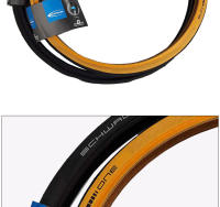 Schwalbe una pulgada 406 451 borde amarillo exterior durano 20*1,10 neumático de bicicleta plegable de diámetro de rueda pequeña 85-115PSI - details 10