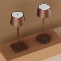 Lámpara LED recargable USB de Mesa Regulable - Larga duración - Luz regulable (Dimmer) con un toque - Casa y restaurante - Protección IP54 - Dorado Oscuro - details 25