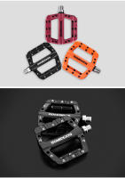ROCKBROS-pedales de nailon para bicicleta de montaña, plataforma grande, antideslizante, ligero, 9/16 pulgadas - details 13