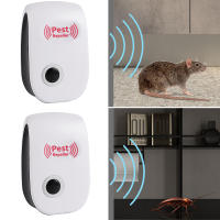 Repelente de mosquitos electrónico ultrasónico, dispositivo de ratón, Control de plagas de cucarachas, repelente de plagas para el hogar, repelente de ratas, arañas - details 4