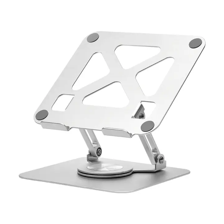 Soporte giratorio de 360 grados para ordenador portátil, soporte plegable de aleación de aluminio, con disipación de calor - 1