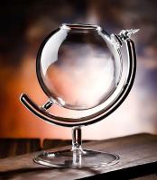 Vasos con forma de globo de 330ml y 11oz, taza para bebidas frías con cola de vino para restaurante occidental con pajita - details 6