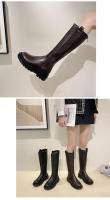 Nuevas Botas De Locomotora Versátiles Para Mujer, Botas Finas De Suela Gruesa - details 7
