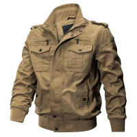 Chaqueta de Algodón para Hombres MAGCOMSEN Abrigo de Viento con Cremallera Multi-Bolsillos - details 17