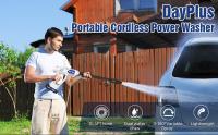Pistola de Agua Eléctrica de Alta Presión Arma de Limpieza de Coche Inalámbrica Recargable - details 0