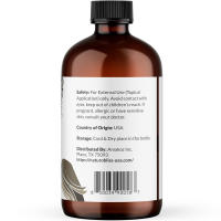 NaturoBliss Castor Rosemary Lavender 100% puro natural: el mejor aceite para el cuidado del cabello, pestañas, cejas, aceite corporal para el cabello, infusión con - details 2