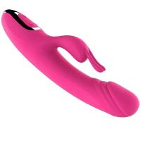 USB recargable de silicona conejo vibrador juguete sexual para mujeres G-Spot Clitoris estimulación masaje eléctrico dildo adulto producto masajero impermeable 18+ - details 10