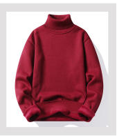 Suéter de Cuello Alto para Hombres en Punto Cálido, Ajuste Delgado, Moda de Invierno - details 6