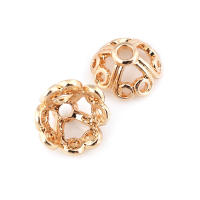 Tapas de Abalorios de Brasso Dorado 18K de Alta Calidad Accesorios de Joyería DIY para Collares y Pendientes - details 25