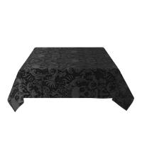 Funda de poliéster lavable rectangular con esqueleto gótico negro, mantel de cocina, fiesta, picnic, decoración de restaurante - details 4