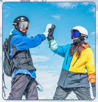 Kapvoe-gafas fotocromáticas de esquí, lentes rojas para Snowboard, deportes al aire libre, esquí de doble capa, antivaho - details 15