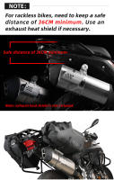 Rhinowalk-Bolsa para motocicleta 100% impermeable, 18L/28L/48L, gran capacidad, 2 uds., ajuste Universal, bolsa para alforja de motocicleta, bolsas laterales para sillín - details 16