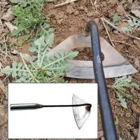 Azada de Hueco Recalcada de Acero Herramienta de Jardín y Agricultura para Deshierbe - details 2