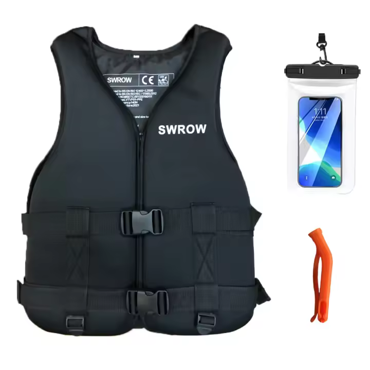 Chaleco salvavidas para adultos, salvavidas para Kayak, Surf, Jet Ski, lanchas, balsa de rescate, barco, Wakeboard, pesca, natación, rescate a la deriva - 1