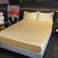 Bonenjoy-sábana bajera para cama tamaño Queen/King, Protector de colchón liso para el hogar, Sábana elástica de lino de Color sólido (sin funda de almohada) - details 12