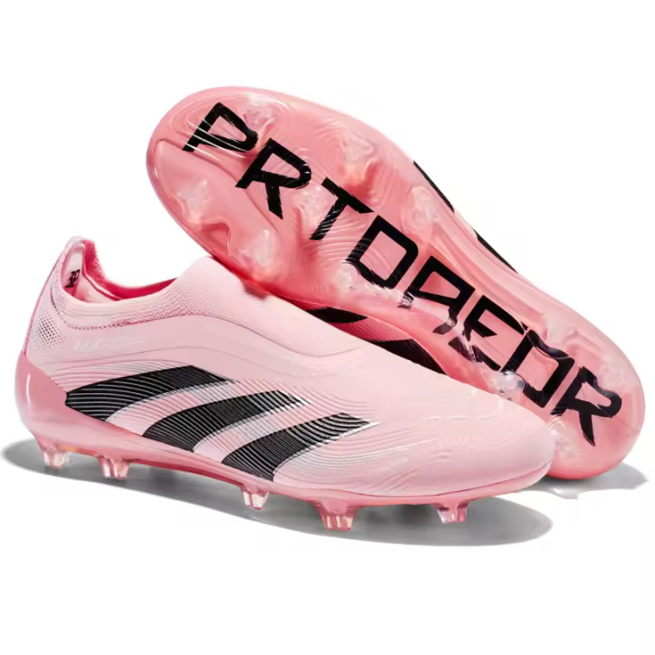 “Zapatos de fútbol 2025” |   Zapatillas Sin Cordones con Tiras de Fricción y Tacos TF/AG – Tracción y Precisión Profesional - 1