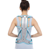 Soporte para la columna vertebral para hombres y mujeres, Corrector de postura para aliviar el dolor de cuello, hombros y espalda, alisador de soporte Lumbar - details 18