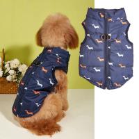 Abrigo de Mascota Resistente al Viento para Perros Pequeños Prenda Cálida de Invierno para Cachorros Chaqueta con Cremallera para Yorkies y Chihuahuas - details 3