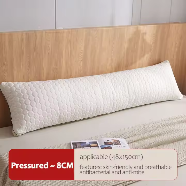 HEHUAI HT Almohada de Par Ergónómica Ortopédica para Alivio del Dolor Cervical Almohada de Cabeza Grande para Taburete - 1
