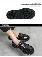 Zapatos casuales de cuero de vestir de diseñador para hombre, fáciles de usar, talla grande, nueva punta redonda alta - details 5