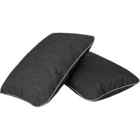 Cojines de Asiento y Respaldo Impermeables Diseño Acolchado y Correas 100 cm Marrón - details 20