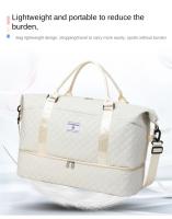 Bolsa de viaje de gran capacidad Bolsa de separación seca y húmeda Bolsa de mano para yoga y fitness Bolsa madre de almacén de zapatos multifuncional - details 7