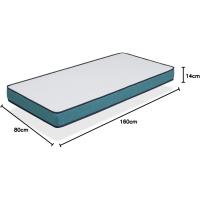 140X200 Promo Confort Altura 14 CM Ergonómico, Transpirable. Ideal para Cama Nido - details 14