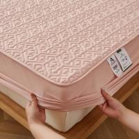 Funda de colchón acolchada suave de algodón puro, Protector de almohadilla de cama personalizado, antibacteriano, tamaño King, no incluye funda de almohada - details 29