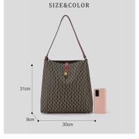 CHHC clásico retro diseño de letras casual business commuter nuevo bolso de hombro para mujer - details 0