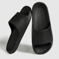 Zapatillas planas ligeras de EVA para mujer, zapatos de baño cómodos para masaje, toboganes de Interior para parejas, zapatos de ducha para el hogar, verano, nueva moda - details 8
