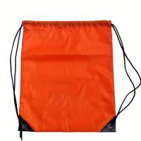 Mochila de poliéster con cordón, bolsa de almacenamiento ligera y plegable - details 0