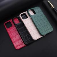Funda de teléfono de cuero con textura de cocodrilo negro para iphone15 14 14ProMax 14Plus 13Promax 13 12 11, funda trasera de lujo a prueba de golpes - details 0