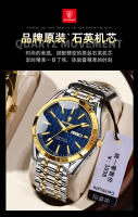 Reloj de hombre de marca suiza nuevo reloj de cuarzo con calendario dual luminoso impermeable - details 7