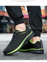 Zapatos informales ligeros para hombre, tenis informales, ligeros, cómodos, con malla transpirable - details 14