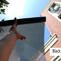 Pegatina de malla autoadhesiva para ventana de vidrio, película de aislamiento térmico para privacidad de habitación, parasol para ventana de oficina y coche, Anti-UV - details 2