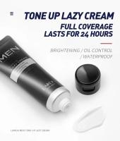 LAIKOU-crema BB para hombre, crema blanqueadora Natural, revitalizante, nutritiva, iluminadora, base facial, crema tonificadora, corrector perezoso, 50g - details 4