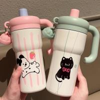 Botella de agua para beber, taza aislada de alta estética, taza helada de acero inoxidable 316, taza térmica portátil de gran capacidad para hombres - details 8
