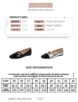 Nuevo cinturón de hebilla de diamantes a juego de colores zapatos Mary Jane de tacón grueso - details 0