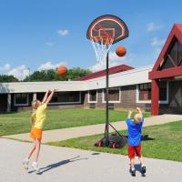 Baloncesto Exterior 170-230cm Ajustable Móvil con Ruedas Portátiles Tableros de Baloncesto para Adultos Niños - details 8